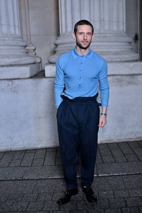 PFW - Saint Laurent Photocall Jamie Bell attends the Saint Laurent Menswear Fall Winter 2026-2027 show as part of Paris Fashion Week on January 27, 2026 in Paris, France. Photo by Franck Castel ABACAPRESS.COM Paris France  Copyright: xCastelxFranck ABACAx