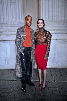 PFW - Saint Laurent Photocall Kid Cudi and Lola Abecassis Sartore attends the Saint Laurent Menswear Fall Winter 2026-2027 show as part of Paris Fashion Week on January 27, 2026 in Paris, France. Photo by Franck Castel ABACAPRESS.COM Paris France  Copyright: xCastelxFranck ABACAx