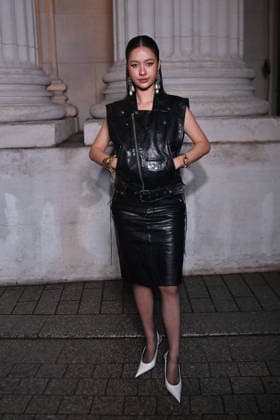 PFW - Saint Laurent Photocall attends the Saint Laurent Menswear Fall Winter 2026-2027 show as part of Paris Fashion Week on January 27, 2026 in Paris, France. Photo by Franck Castel ABACAPRESS.COM Paris France  Copyright: xCastelxFranck ABACAx