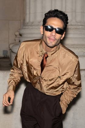 PFW - Saint Laurent Photocall Diego Calva attends the Saint Laurent Haute Couture Week Spring Summer 2026 show as part of Paris Fashion Week on January 27, 2026 in Paris, France. Photo by Laurent Zabulon ABACAPRESS.COM Paris France  Copyright: xZabulonxLaurent ABACAx