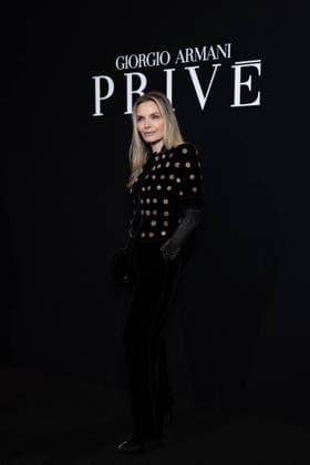 Michelle Pfeiffer at the photocall of the Armani Privé Haute Couture Spring Summer 2026 Collection fashion show, during Paris Fashion Week January 27th 2026 Julien Sarkissian Bestimage Celebrities at the photocall of the Armani Privé Haute Couture Spring Summer 2026 Collection fashion show, during Paris Fashion Week January 27th 2026 Paris France  Copyright: xJulienxSarkissianx xBestimagexJulienxSarkissianx xBestimagex