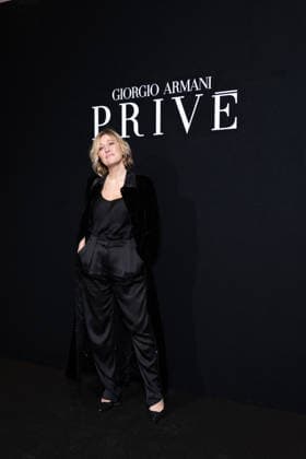 Valeria Bruni Tedeschi at the photocall of the Armani Privé Haute Couture Spring Summer 2026 Collection fashion show, during Paris Fashion Week January 27th 2026 Julien Sarkissian Bestimage Celebrities at the photocall of the Armani Privé Haute Couture Spring Summer 2026 Collection fashion show, during Paris Fashion Week January 27th 2026 Paris France  Copyright: xJulienxSarkissianx xBestimagexJulienxSarkissianx xBestimagex