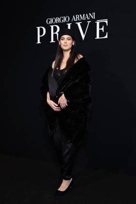 Guest at the photocall of the Armani Privé Collection Haute Couture Printemps Eté 2026 fashion show, during Paris Fashion Week January 27th 2026 Julien Sarkissian Bestimage Celebrities at the photocall of the Armani Privé Collection Haute Couture Spring Summer 2026 fashion show, during Paris Fashion Week January 27th 2026 Paris France  Copyright: xJulienxSarkissianx xBestimagexJulienxSarkissianx xBestimagex