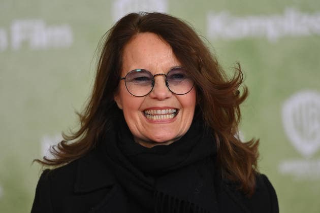 Caroline LINK (Regisseurin), Einzelbild,angeschnittenes Einzelmotiv,Portraet,Portrait,Porträt. Weltpremiere ACH.DIESE LUECKE-DIESE ENTSETZLICHE LUECKE am 27.01.20226 im Mathaeser Kino in Muenchen.