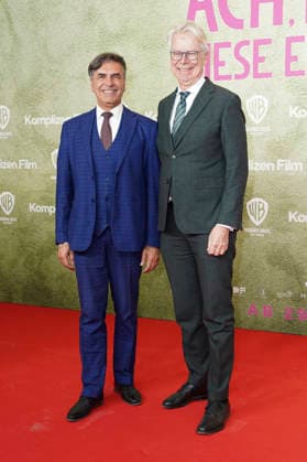 Christian Röhrig und Hans-Joachim Heßler bei der Premiere des Kinofilms Ach, diese Lücke, diese entsetzliche Lücke im Mathäser Filmpalast. München, 27.01.2026