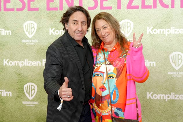 Dieter Landuris mit Ehefrau Natascha Landuris bei der Premiere des Kinofilms Ach, diese Lücke, diese entsetzliche Lücke im Mathäser Filmpalast. München, 27.01.2026