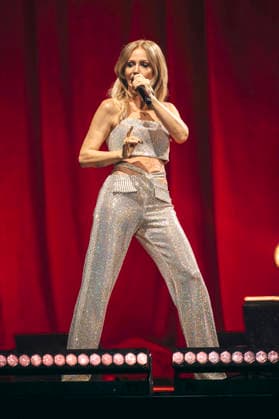 Michelle live bei einem Konzert ihrer Abschiedstournee Zum letzten Man in der Messehalle. Erfurt, 27.01.2026