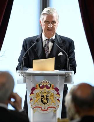 King Philippe and Queen Mathilde receive the country s leading authorities BRUSSELS, BELGIUM - JANUARY 28 : To mark the New Year, King Philippe and Queen Mathilde receive the country s leading authorities at the Royal Palace in Brussels, in the presence of Prince Laurent and Princess Claire. King Philippe and Prime Minister Bart De Wever deliver their annual address to the country s authorities on January 28, 2026 in Brussels, Belgium, 28 01 2026 Brussels Belgium  Copyright: xDidierxLebrunx