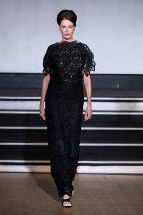 PFW - Franck Sorbier Runway A model walks the runway during the Franck Sorbier Haute Couture Week Spring Summer 2026 show as part of Paris Fashion Week on January 27, 2026 in Paris, France. Photo by Laurent Zabulon ABACAPRESS.COM Paris France  Copyright: xZabulonxLaurent ABACAx