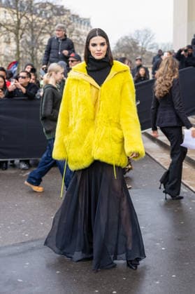 Carolina Mendes Arrivals Elie Saab Haute Couture Collection Spring Summer 2026 show as part of Paris Fashion Week PFW at Musée Rodin, Paris, France, January 28, 2026 Florian Lavielle Bestimage Arrivals Elie Saab Haute Couture Week Spring Summer 2026 show as part of Paris Fashion Week on January 28, 2026 in Paris, France Paris France  Copyright: xFlorianxLaviellex xBestimagexFlorianxLaviellex xBestimagex