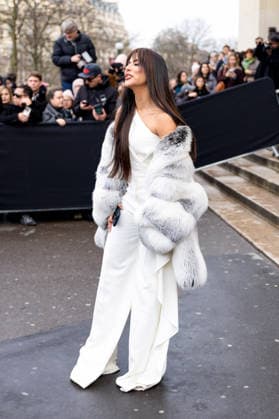 Guest Arrivals at the Elie Saab Haute Couture Collection Spring Summer 2026 show as part of Paris Fashion Week PFW at the Rodin Museum, Paris, France, January 28, 2026 Florian Lavielle Bestimage Arrivals Elie Saab Haute Couture Week Spring Summer 2026 show as part of Paris Fashion Week on January 28, 2026 in Paris, France Paris France  Copyright: xFlorianxLaviellex xBestimagexFlorianxLaviellex xBestimagex