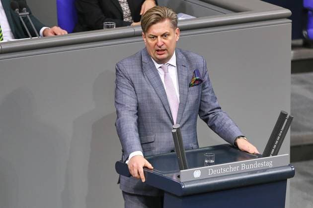 Berlin, Deutschland, 28.01.2026: Deutscher Bundestag: 55. Bundestagssitzung: Maximilian Krah, AfD *** Berlin, Germany, 28 01 2026 German Bundestag 55 Bundestag session Maximilian Krah, AfD Copyright: xdtsxNachrichtenagenturx dts_103886