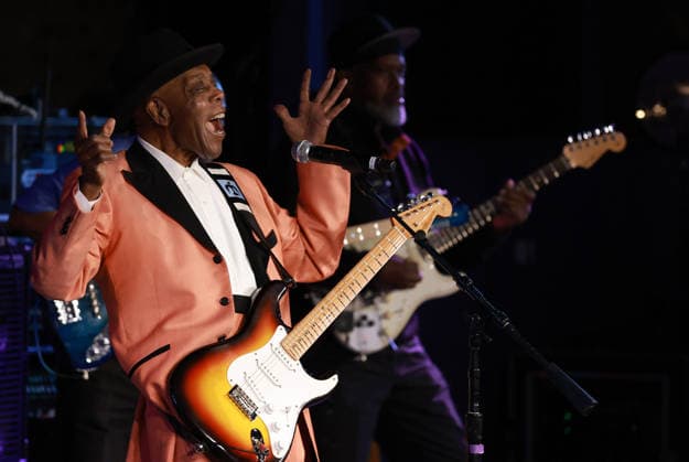 January 23, 2026, Chicago, Il, USA: Buddy Guy performs at his blues club, Buddy Guy s Legends, on Jan. 23, 2026, in Chicago. Chicago USA - ZUMAm67_ 20260123_zaf_m67_014 Copyright: xJohnxJ.xKimx