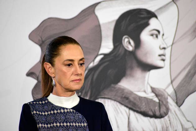 MexicoÃ¢â‚¬â ¢s President Claudia Sheinbaum Pardo, speaks about the compensation for the victims killed and injured in the Interoceanic train accident during a news conference at the National Palace. on January 28, 2026, in Mexico City, Mexico. Mexico City Mexico - ZUMAe321 20260128_zia_e321_007 Copyright: xLuisxBarronx