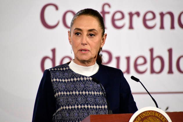 MexicoÃ¢â‚¬â ¢s President Claudia Sheinbaum Pardo, speaks about the compensation for the victims killed and injured in the Interoceanic train accident during a news conference at the National Palace. on January 28, 2026, in Mexico City, Mexico. Mexico City Mexico - ZUMAe321 20260128_zia_e321_008 Copyright: xLuisxBarronx