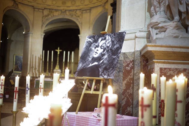Memorial Mass for Late French Actress Brigitte Bardot - Paris Memorial mass for late French actress Brigitte Bardot at Saint-Roch church in Paris, on January 28, 2026. Photo by Nasser Berzane ABACAPRESS.COM Paris France  Copyright: xBerzanexNasser ABACAx