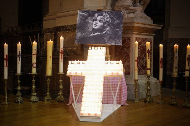Memorial Mass for Late French Actress Brigitte Bardot - Paris Memorial mass for late French actress Brigitte Bardot at Saint-Roch church in Paris, on January 28, 2026. Photo by Nasser Berzane ABACAPRESS.COM Paris France  Copyright: xBerzanexNasser ABACAx