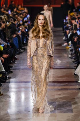 Elie Saab Haute Couture Spring Summer 2026 show as part of Paris Fashion Week PFW at the Rodin Museum, Paris, France, January 28, 2026 Bestimage Runway Elie Saab Haute Couture Week Spring Summer 2026 show as part of Paris Fashion Week on January 28, 2026 in Paris, France Paris France  Copyright: xAgencex xBestimagexAgencex xBestimagex