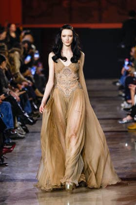 Elie Saab Haute Couture Spring Summer 2026 show as part of Paris Fashion Week PFW at the Rodin Museum, Paris, France, January 28, 2026 Bestimage Runway Elie Saab Haute Couture Week Spring Summer 2026 show as part of Paris Fashion Week on January 28, 2026 in Paris, France Paris France  Copyright: xAgencex xBestimagexAgencex xBestimagex
