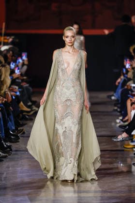 Elie Saab Haute Couture Spring Summer 2026 show as part of Paris Fashion Week PFW at the Rodin Museum, Paris, France, January 28, 2026 Bestimage Runway Elie Saab Haute Couture Week Spring Summer 2026 show as part of Paris Fashion Week on January 28, 2026 in Paris, France Paris France  Copyright: xAgencex xBestimagexAgencex xBestimagex