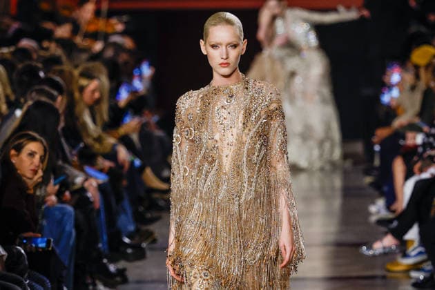 Elie Saab Haute Couture Spring Summer 2026 show as part of Paris Fashion Week PFW at the Rodin Museum, Paris, France, January 28, 2026 Bestimage Runway Elie Saab Haute Couture Week Spring Summer 2026 show as part of Paris Fashion Week on January 28, 2026 in Paris, France Paris France  Copyright: xAgencex xBestimagexAgencex xBestimagex