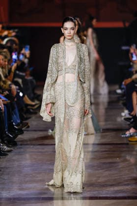 Elie Saab Haute Couture Spring Summer 2026 show as part of Paris Fashion Week PFW at the Rodin Museum, Paris, France, January 28, 2026 Bestimage Runway Elie Saab Haute Couture Week Spring Summer 2026 show as part of Paris Fashion Week on January 28, 2026 in Paris, France Paris France  Copyright: xAgencex xBestimagexAgencex xBestimagex