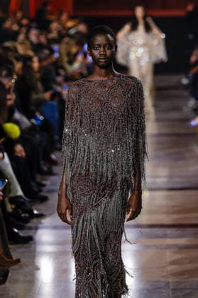 Elie Saab Haute Couture Spring Summer 2026 show as part of Paris Fashion Week PFW at the Rodin Museum, Paris, France, January 28, 2026 Bestimage Runway Elie Saab Haute Couture Week Spring Summer 2026 show as part of Paris Fashion Week on January 28, 2026 in Paris, France Paris France  Copyright: xAgencex xBestimagexAgencex xBestimagex
