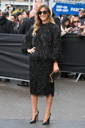 PFW Haute Couture Elie Saab Outside Arrivals Clotilde Courau arriving at Elie Saab show during Paris Fashion Week Haute Couture in Paris, France on January 28, 2026. Photo by Julien Reynaud APS-Medias ABACAPRESS.COM Paris France  Copyright: xReynaudxJulien APS-Medias ABACAx