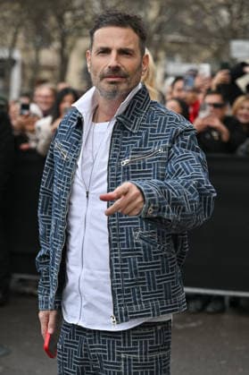 PFW Haute Couture Elie Saab Outside Arrivals Richard Orlinski arriving at Elie Saab show during Paris Fashion Week Haute Couture in Paris, France on January 28, 2026. Photo by Julien Reynaud APS-Medias ABACAPRESS.COM Paris France  Copyright: xReynaudxJulien APS-Medias ABACAx