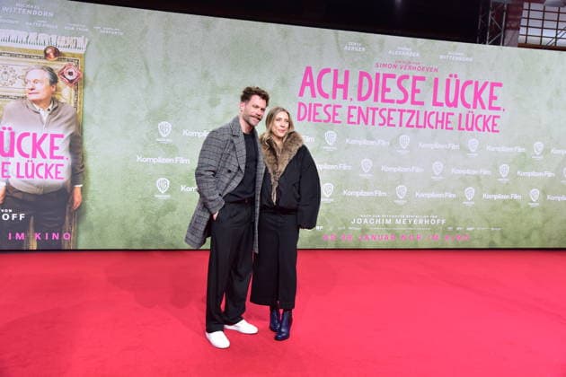 Berlin PREMIERE, ACH DIESE LÜCKE Ken Duken und Frau Marisa Leonie Bach Ankunft zur Berlin PREMIERE, von Simon Verhoeven, ach diese Lücke, diese entsetzliche Lücke in Berlin am 28.01.2026