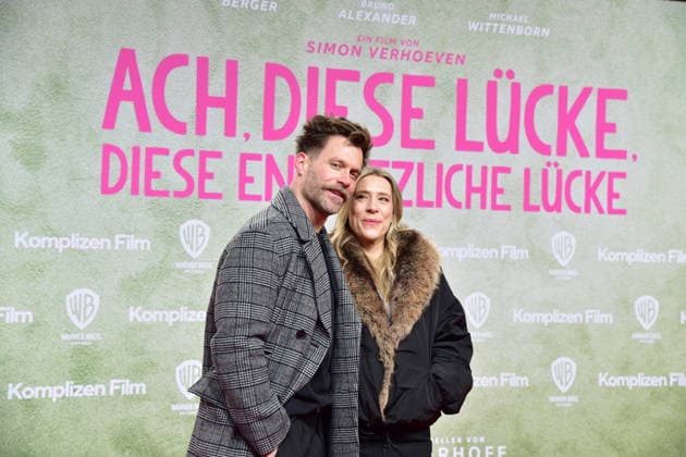 Berlin PREMIERE, ACH DIESE LÜCKE Ken Duken und Frau Marisa Leonie Bach Ankunft zur Berlin PREMIERE, von Simon Verhoeven, ach diese Lücke, diese entsetzliche Lücke in Berlin am 28.01.2026