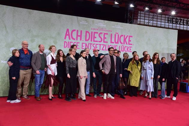 Berlin PREMIERE, ACH DIESE LÜCKE Simon Verhoeven und der Cast Ankunft zur Berlin PREMIERE, von Simon Verhoeven, ach diese Lücke, diese entsetzliche Lücke in Berlin am 28.01.2026