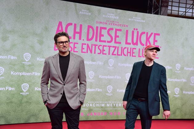 Berlin PREMIERE, ACH DIESE LÜCKE Simon Verhoeven, Bruno Aleander Ankunft zur Berlin PREMIERE, von Simon Verhoeven, ach diese Lücke, diese entsetzliche Lücke in Berlin am 28.01.2026