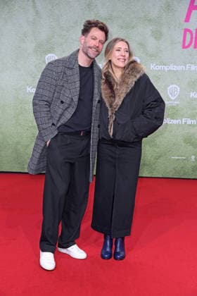 Ken Duken mit Ehefrau Marisa Leonie Bach bei der Premiere von ACH, DIESE LÜCKE, DIESE ENTSETZLICHE LÜCKE im Zoo Palast in Berlin am 28.01.2026