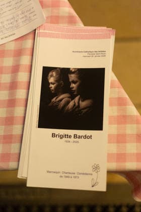 Memorial Mass for Late French Actress Brigitte Bardot - Paris Memorial mass for late French actress Brigitte Bardot at Saint-Roch church in Paris, France on January 28, 2026. Photo by Nasser Berzane ABACAPRESS.COM Paris France  Copyright: xBerzanexNasser ABACAx