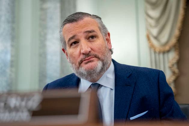 Sen. Ted Cruz, R-TX, looks on during a Senate Committee on Commerce, Science, and Transportation subcommittee hearing in the Russell Senate Office Building near the U.S. Capitol in Washington, DC on Wednesday, January 28, 2026. The hearing discussed the live entertainment industry and improper ticket sale practices.  WAP20260128381 BONNIExCASH