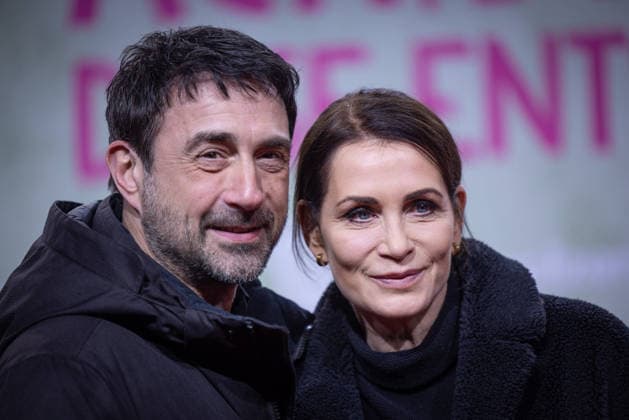 Premiere ACH, DIESE LÜCKE, DIESE ENTSETZLICHE LÜCKE Anja Kling mit Freund Oliver Haas Premiere von ACH, DIESE LÜCKE, DIESE ENTSETZLICHE LÜCKE im Zoo Palast Berlin Copyright: xEventpressxFuhrx