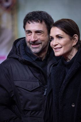 Premiere ACH, DIESE LÜCKE, DIESE ENTSETZLICHE LÜCKE Anja Kling mit Freund Oliver Haas Premiere von ACH, DIESE LÜCKE, DIESE ENTSETZLICHE LÜCKE im Zoo Palast Berlin Copyright: xEventpressxFuhrx