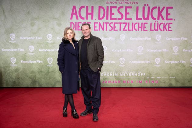 Premiere ACH, DIESE LÜCKE, DIESE ENTSETZLICHE LÜCKE Laura Tonke, Devid Striesow Premiere von ACH, DIESE LÜCKE, DIESE ENTSETZLICHE LÜCKE im Zoo Palast Berlin Copyright: xEventpressxFuhrx