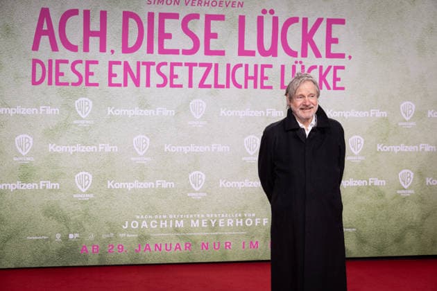 Premiere ACH, DIESE LÜCKE, DIESE ENTSETZLICHE LÜCKE Darsteller Michael Wittenborn Premiere von ACH, DIESE LÜCKE, DIESE ENTSETZLICHE LÜCKE im Zoo Palast Berlin Copyright: xEventpressxFuhrx