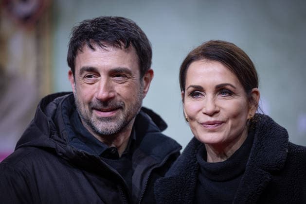 Premiere ACH, DIESE LÜCKE, DIESE ENTSETZLICHE LÜCKE Anja Kling mit Freund Oliver Haas Premiere von ACH, DIESE LÜCKE, DIESE ENTSETZLICHE LÜCKE im Zoo Palast Berlin Copyright: xEventpressxFuhrx