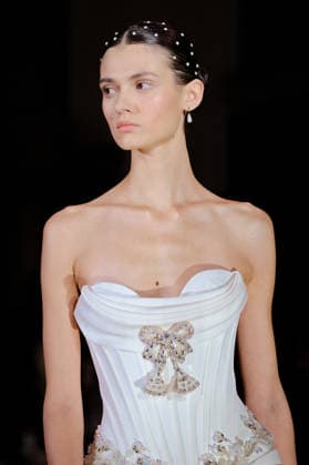 PFW - Zuhair Murad Runway Model walks the runway during the Zuhair Murad Haute Couture Spring Summer show as part of Paris Fashion Week on January 28, 2026 in Paris, France. Photo by Jana Call me J ABACAPRESS.COM Paris Ile de France France  Copyright: xJanaxCallxmexJ ABACAx