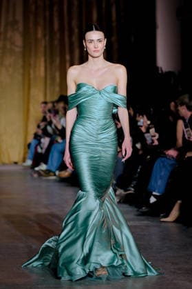 PFW - Zuhair Murad Runway Model walks the runway during the Zuhair Murad Haute Couture Spring Summer show as part of Paris Fashion Week on January 28, 2026 in Paris, France. Photo by Jana Call me J ABACAPRESS.COM Paris Ile de France France  Copyright: xJanaxCallxmexJ ABACAx