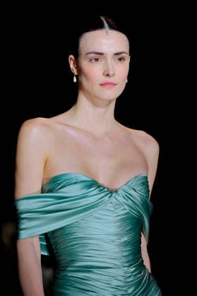 PFW - Zuhair Murad Runway Model walks the runway during the Zuhair Murad Haute Couture Spring Summer show as part of Paris Fashion Week on January 28, 2026 in Paris, France. Photo by Jana Call me J ABACAPRESS.COM Paris Ile de France France  Copyright: xJanaxCallxmexJ ABACAx