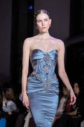 PFW - Zuhair Murad Runway Model walks the runway during the Zuhair Murad Haute Couture Spring Summer show as part of Paris Fashion Week on January 28, 2026 in Paris, France. Photo by Jana Call me J ABACAPRESS.COM Paris Ile de France France  Copyright: xJanaxCallxmexJ ABACAx
