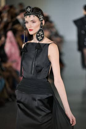 PFW - Juana Martin Runway Model walks the runway during the Juana Martin Haute Couture Spring Summer show as part of Paris Fashion Week on January 28, 2026 in Paris, France. Photo by Jana Call me J ABACAPRESS.COM Paris Ile de France France  Copyright: xJanaxCallxmexJ ABACAx