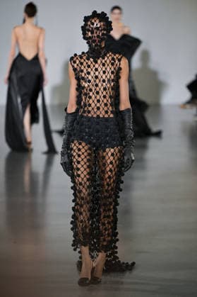 PFW - Juana Martin Runway Model walks the runway during the Juana Martin Haute Couture Spring Summer show as part of Paris Fashion Week on January 28, 2026 in Paris, France. Photo by Jana Call me J ABACAPRESS.COM Paris Ile de France France  Copyright: xJanaxCallxmexJ ABACAx
