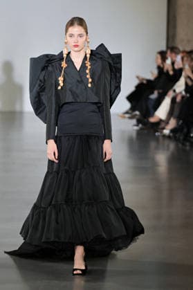 PFW - Juana Martin Runway Model walks the runway during the Juana Martin Haute Couture Spring Summer show as part of Paris Fashion Week on January 28, 2026 in Paris, France. Photo by Jana Call me J ABACAPRESS.COM Paris Ile de France France  Copyright: xJanaxCallxmexJ ABACAx