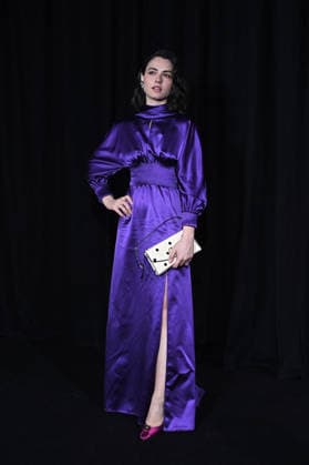 PFW - Valentino Photocall Romana Maggiora Vergano at the Valentino fashion show as part of Haute Couture Spring Summer 2026 on January 28, 2026 in Paris, France. Photo by Franck Castel ABACAPRESS.COM PAris France  Copyright: xCastelxFranck ABACAx