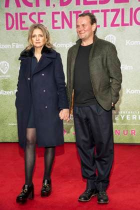 Laura Tonke und Devid Striesow zu Gast auf dem roten Teppich bei der Kino Film Premiere Ach diese Lücke Luecke , Diese Entsetzliche Luecke im Zoo Palast Berlin am 28.01.2025in Berlin Berlin Deutschland